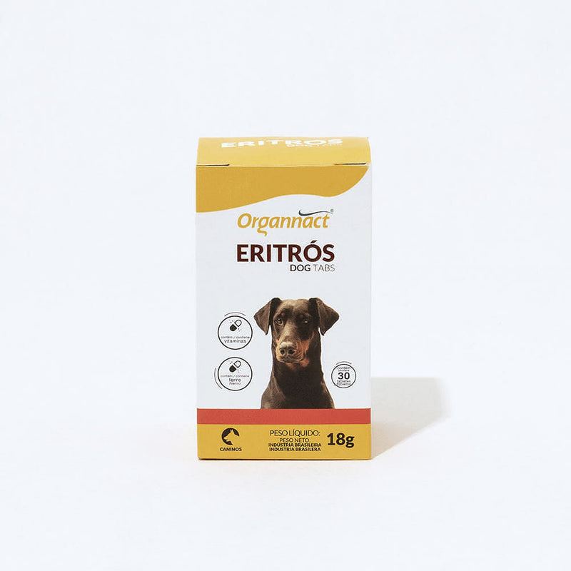 Suplemento Vitamínico Eritrós Tabs Organnact 18g