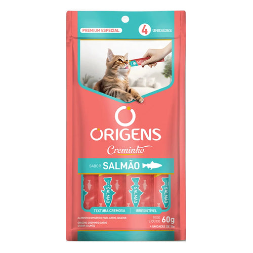 Petisco Umido Skipets Cats Salmao Com 4 Unidades