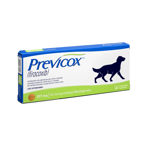 Previcox 227Mg Para Cães Anti-Inflamatório Com 10cpr