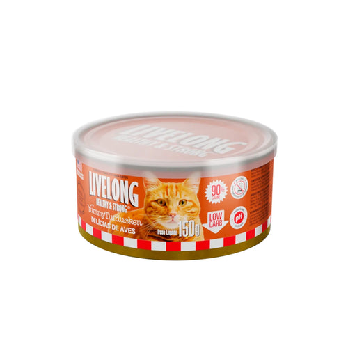 Live Long Gato Delicias Aves 300g
