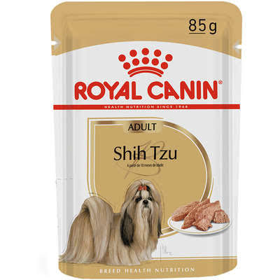 Ração Úmida Royal Canin Para Cães Adultos da Raça Shih Tzu Sachê 85g