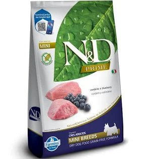 N&D Prime Cordeiro Blueberry Adult Mini 2,5kg