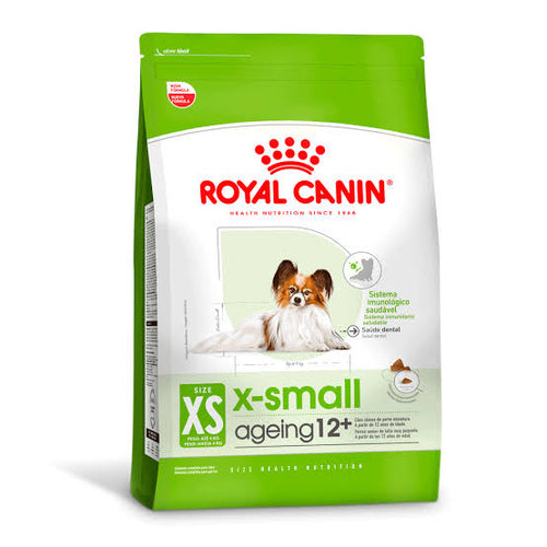 Ração Seca Royal Canin X-Small Ageing 12+ Para Cães Adultos e Idosos de Porte Miniatura com 12 Anos Ou Mais 1kg